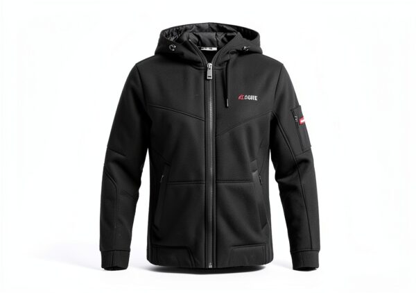 Blouson Homme Hiver Veste Chaude Coupe-Vent Parka Fourrure-5