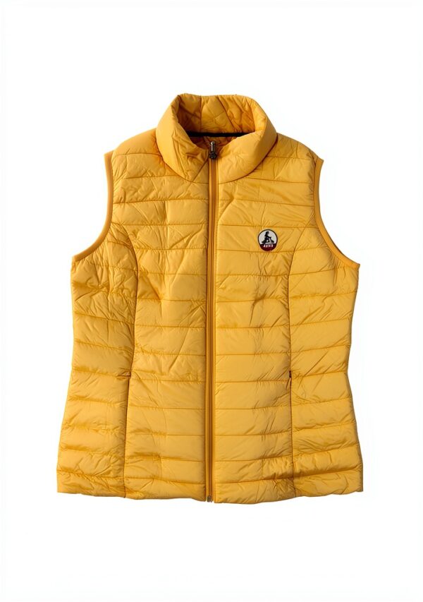 Chalecos Mujer Jott Seda Jaune Veste Femme Mode-4
