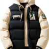 Manteau hiver homme Kieyxd doux chaud design moderne-0