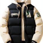 Manteau hiver homme Kieyxd doux chaud design moderne-0