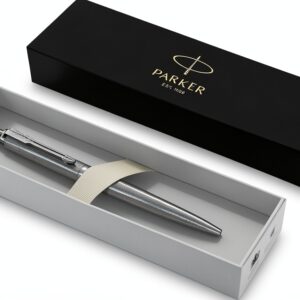 Parker Jotter XL Stylo bille acier inoxydable encre bleue-0