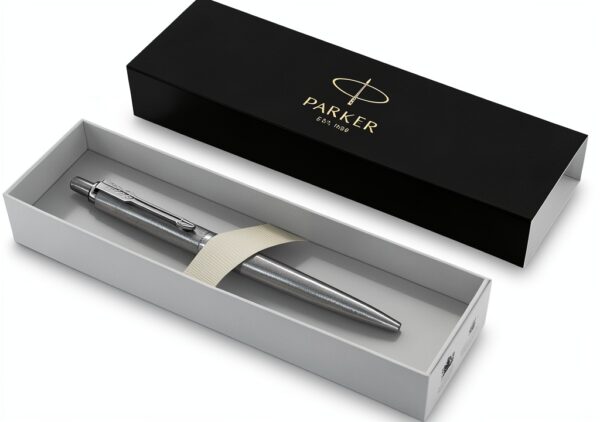 Parker Jotter XL Stylo bille acier inoxydable encre bleue-0