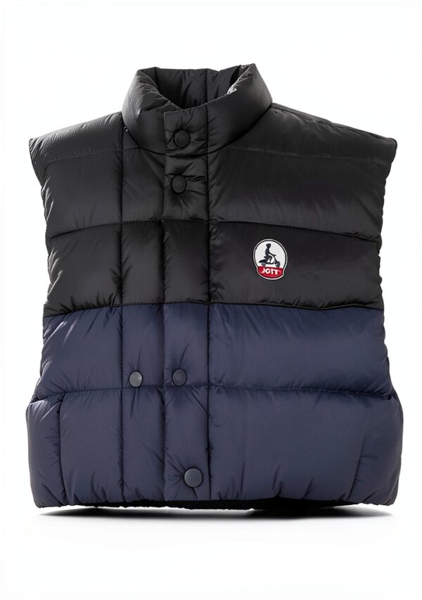 Gilet Homme Jott Thomas Bicolore Bleu Taille S-2