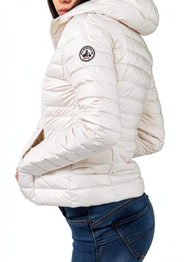 Doudoune Jott Femme Randonnée Chaud Léger Blanc XS-2