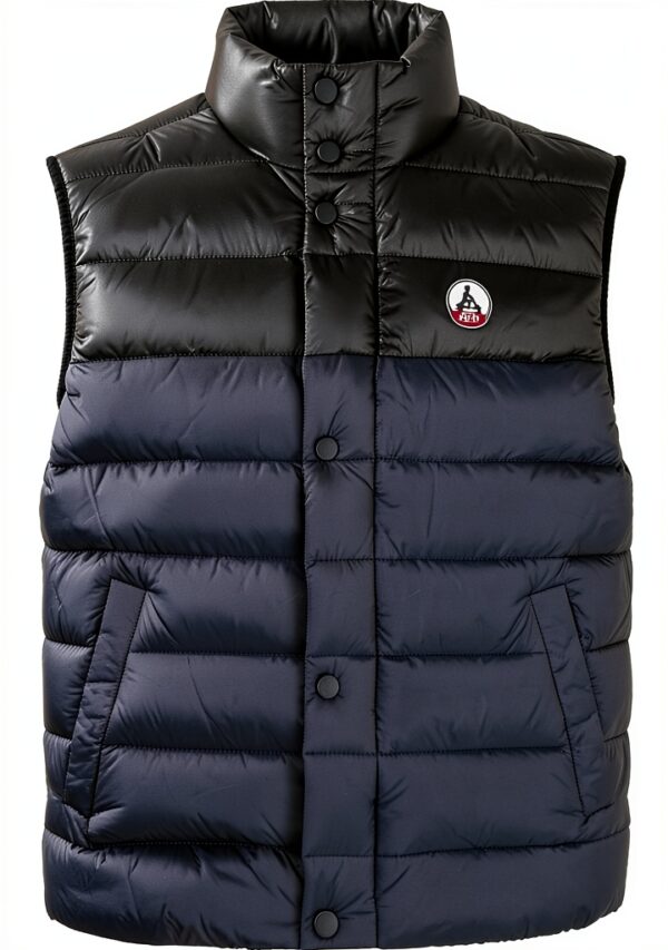 Chalecos Hombre Jott Thomas Bicolore Bleu Mode Homme-0