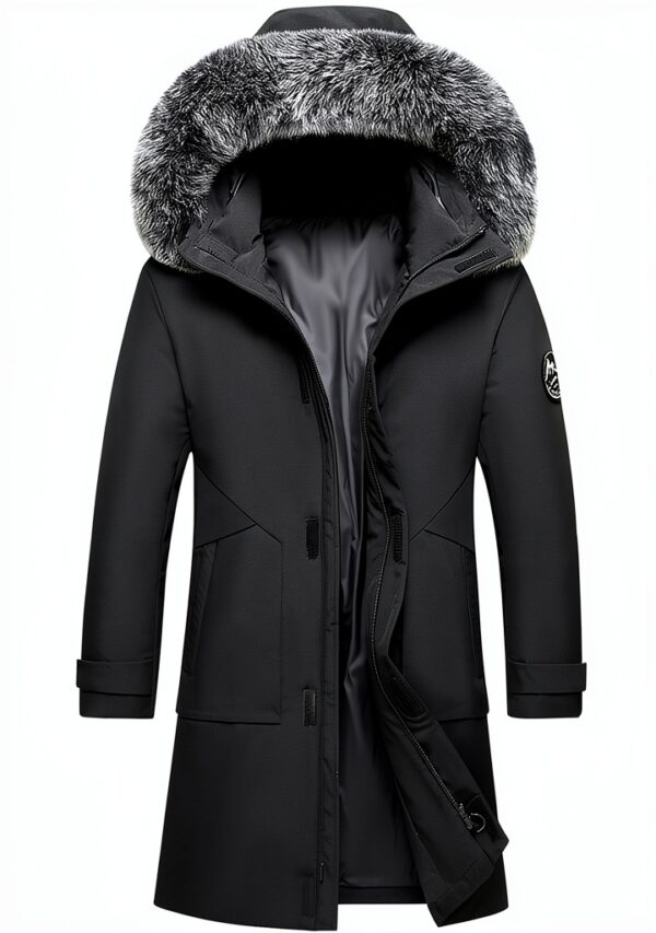 Veste matelassée homme doudoune chaude design élégant-4