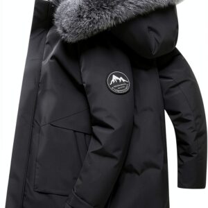 Veste matelassée homme doudoune chaude design élégant-0