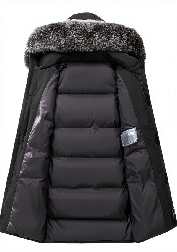 Veste matelassée homme doudoune chaude design élégant-2