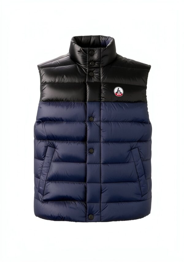 Chalecos Hombre Jott Thomas Bicolore Bleu Mode Homme-2