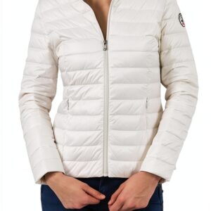 Doudoune Jott Femme Randonnée Chaud Léger Blanc XS-0