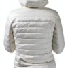 Doudoune Jott Femme Randonnée Chaud Léger Blanc XS-3