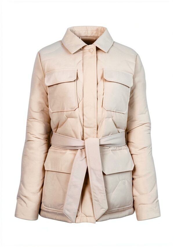 Jott Abrigo Mujer Beige Manteau en laine XL-3
