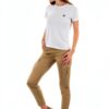 T-shirt femme jott manches courtes coton XS épuré-0