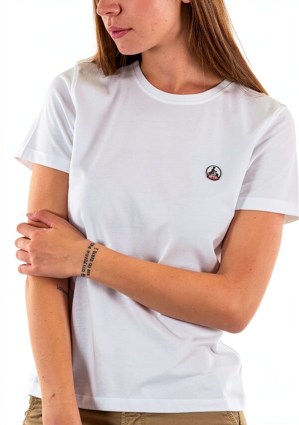 T-shirt femme jott manches courtes coton XS épuré-2