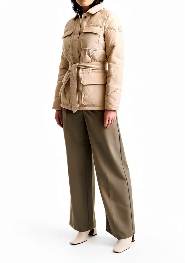 Jott Abrigo Mujer Beige Manteau en laine XL-5
