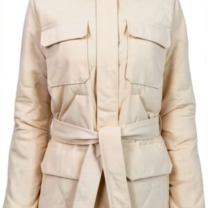 Jott Abrigo Mujer Beige Manteau en laine XL-0