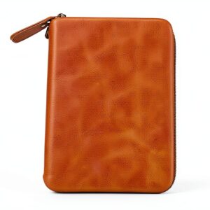 Étui portefeuille DFV mobile pour LG JIL Sander – Marron, aimanté-0