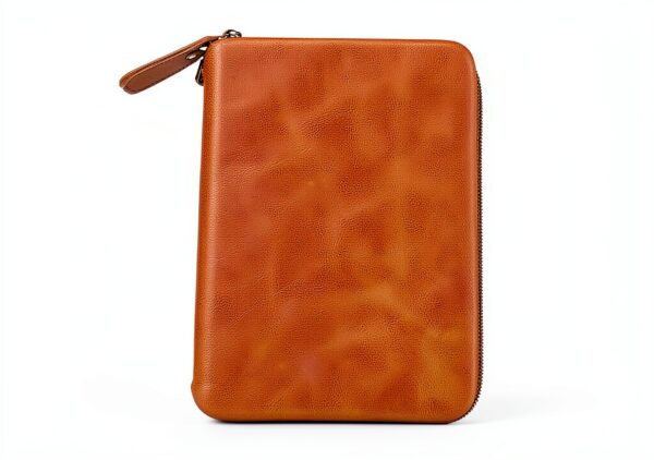 Étui portefeuille DFV mobile pour LG JIL Sander – Marron, aimanté-0