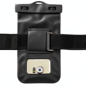 DFV mobile Étui Étanche Universel 10M pour LG JIL Sander Mobile – Noir-0