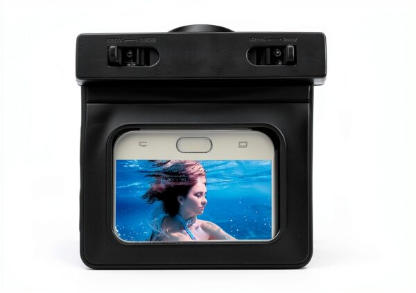 DFV mobile Étui Étanche Universel 10M pour LG JIL Sander Mobile – Noir-6