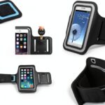 Armband DFV mobile Housse Néoprène Étanche Réglable Noire-0