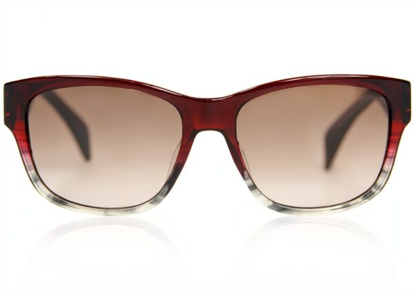 Jil Sander Lunettes de soleil rectangulaires JS724S pour femme-1